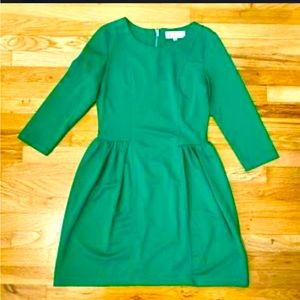 J.Crew Green Dress